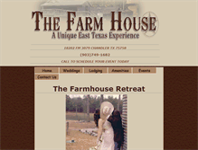 Tablet Screenshot of farmhouseretreat.com